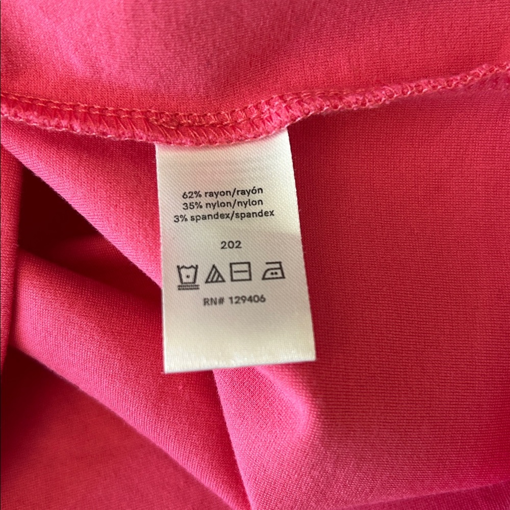 EUC - 🩷VENUS Vibrant Pink Zippered Dress - Picture 5 of 6